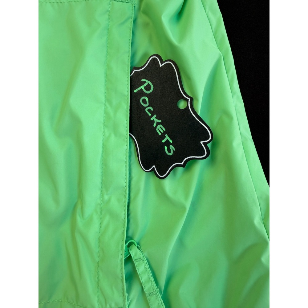 Columbia Switchback III Rain Jacket Women Large Green Hooded Windbreaker Outdoor - Picture 9 of 16